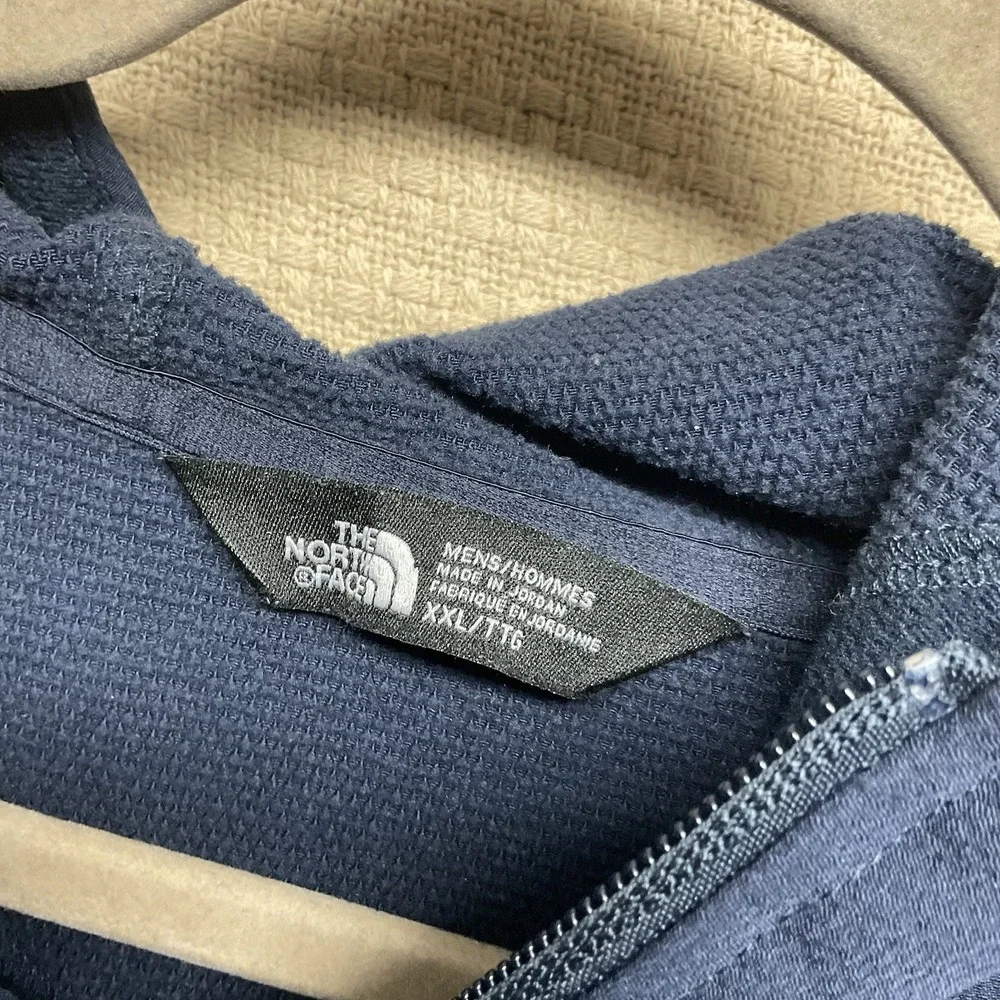 The North Face Men's 2XL Navy Tenno Ridge Pullover Hoodie Jacket  Kangaroo Pouch